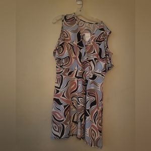 Cato's Cold Shoulder Blouse  Size XL